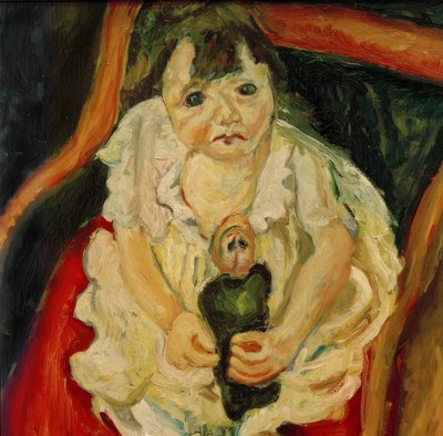 Ch. Soutine, Little Girl with Doll by Chaim Soutine